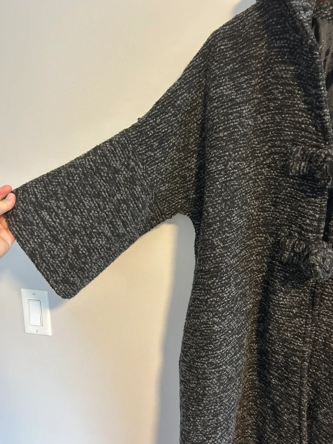 Jing xiu Exclusive Wool Blend Coat image indicator(2)