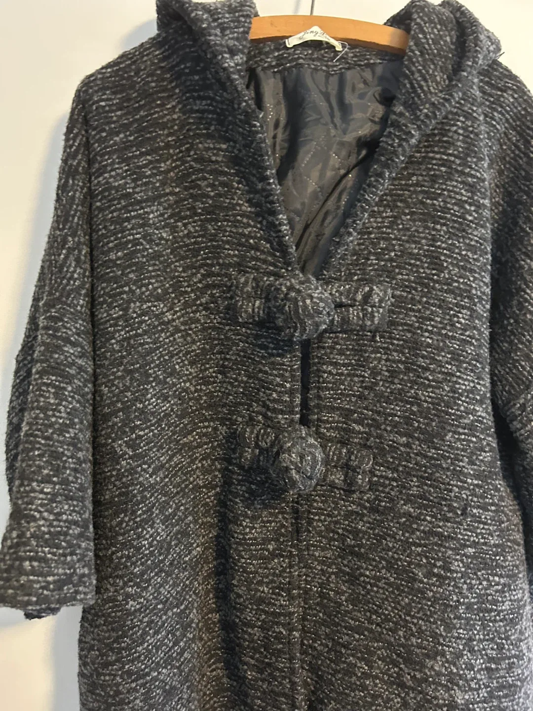 Jing xiu Exclusive Wool Blend Coat image indicator(3)