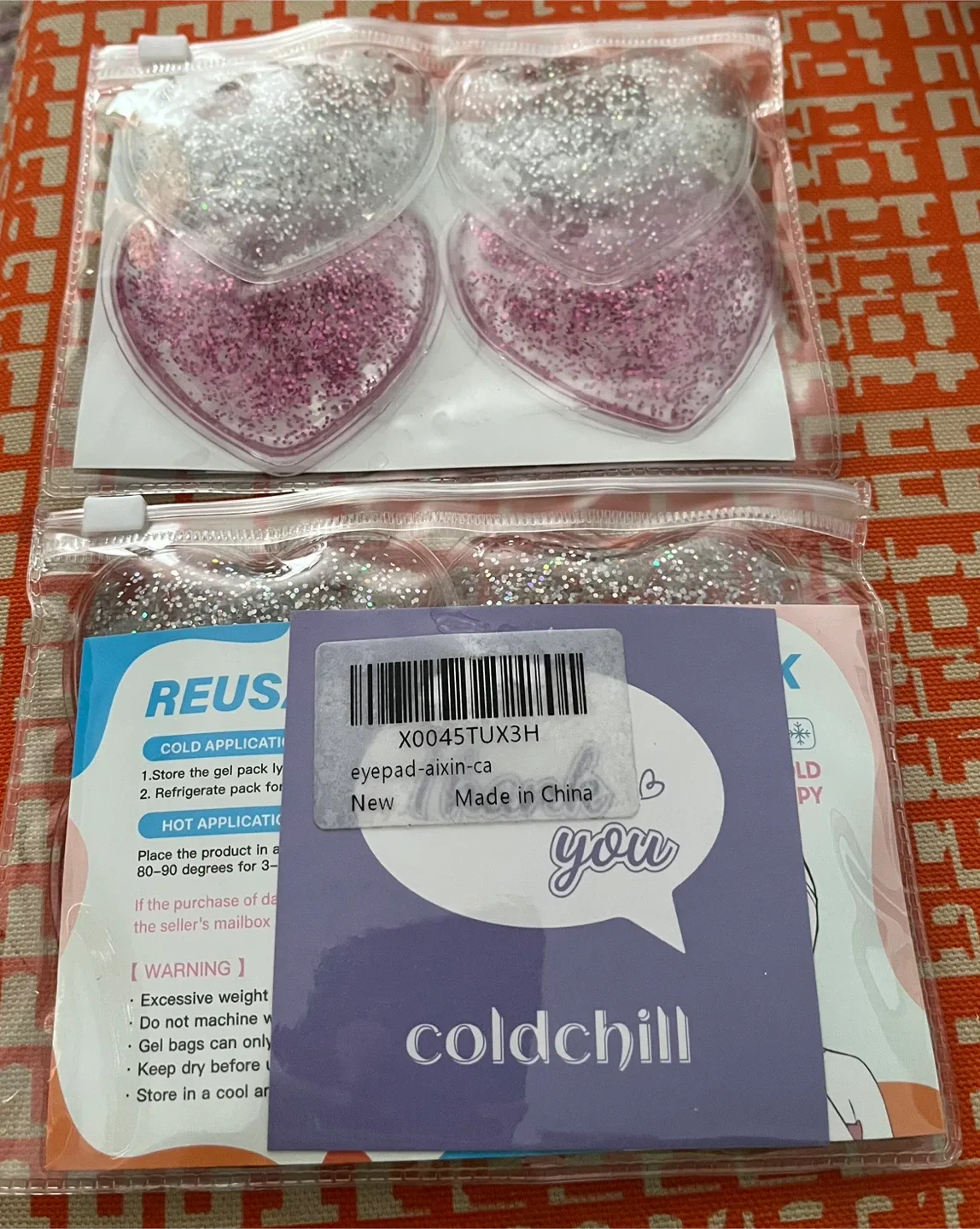 New Coldchill Heart-Shaped Eye Pads image indicator(2)
