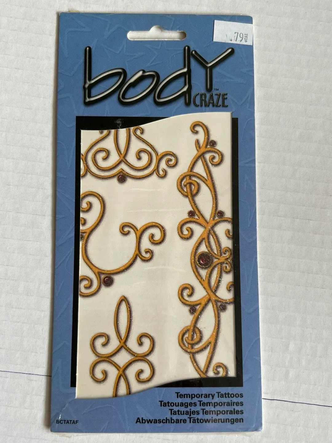 Body Craze Temporary Tattoos