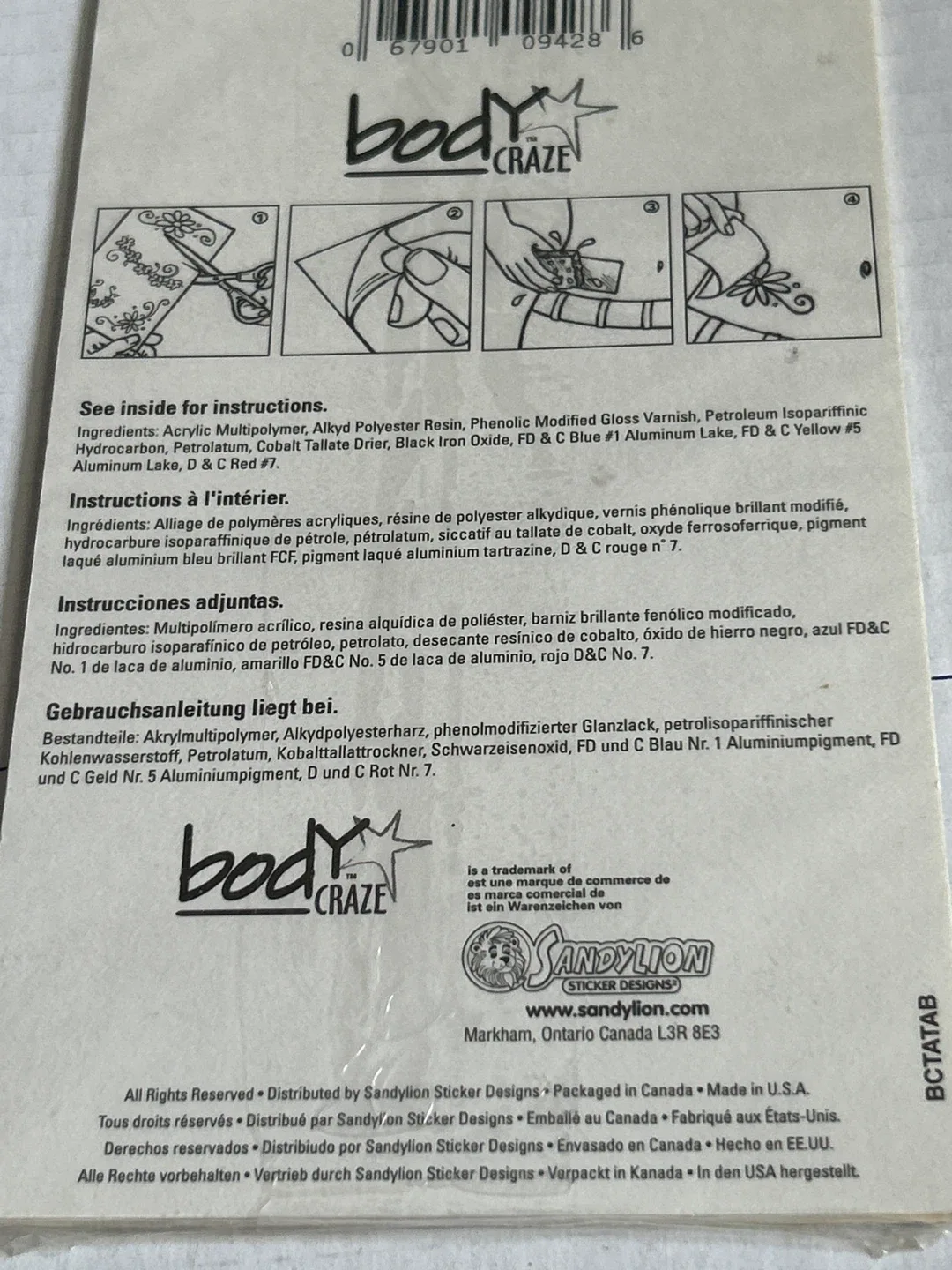 Body Craze Temporary Tattoos image indicator(4)