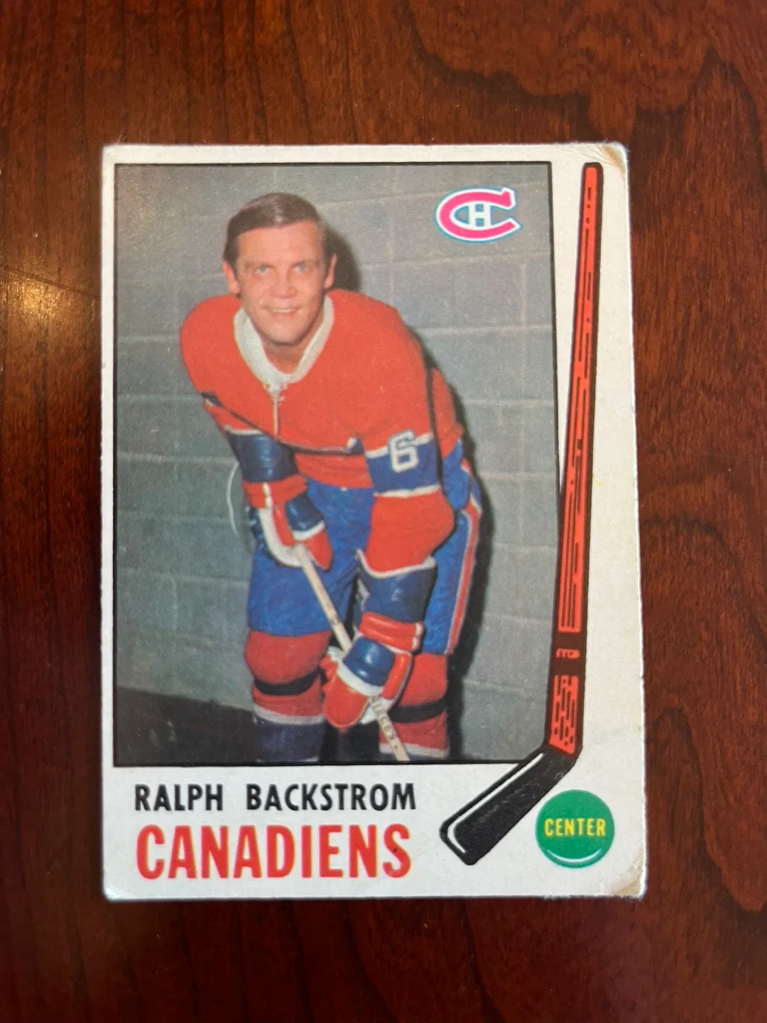 Ralph Backstrom Montreal 1969 O-Pee-Chee #166