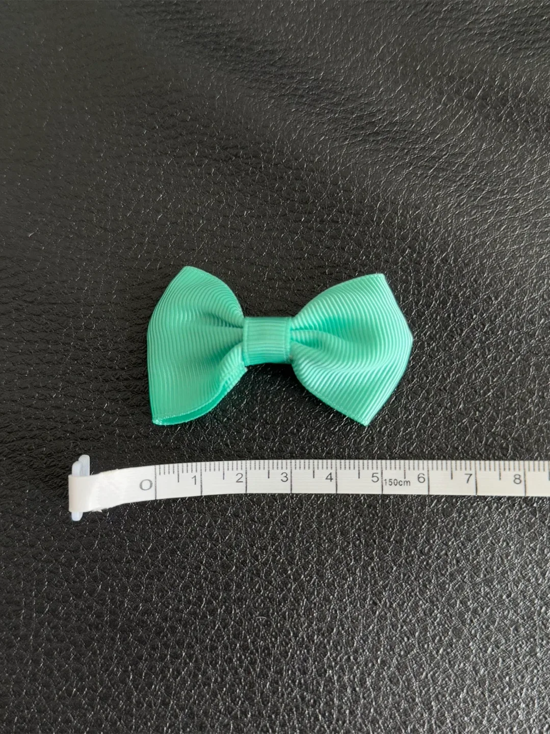 Mint Green Hair Bow Clip