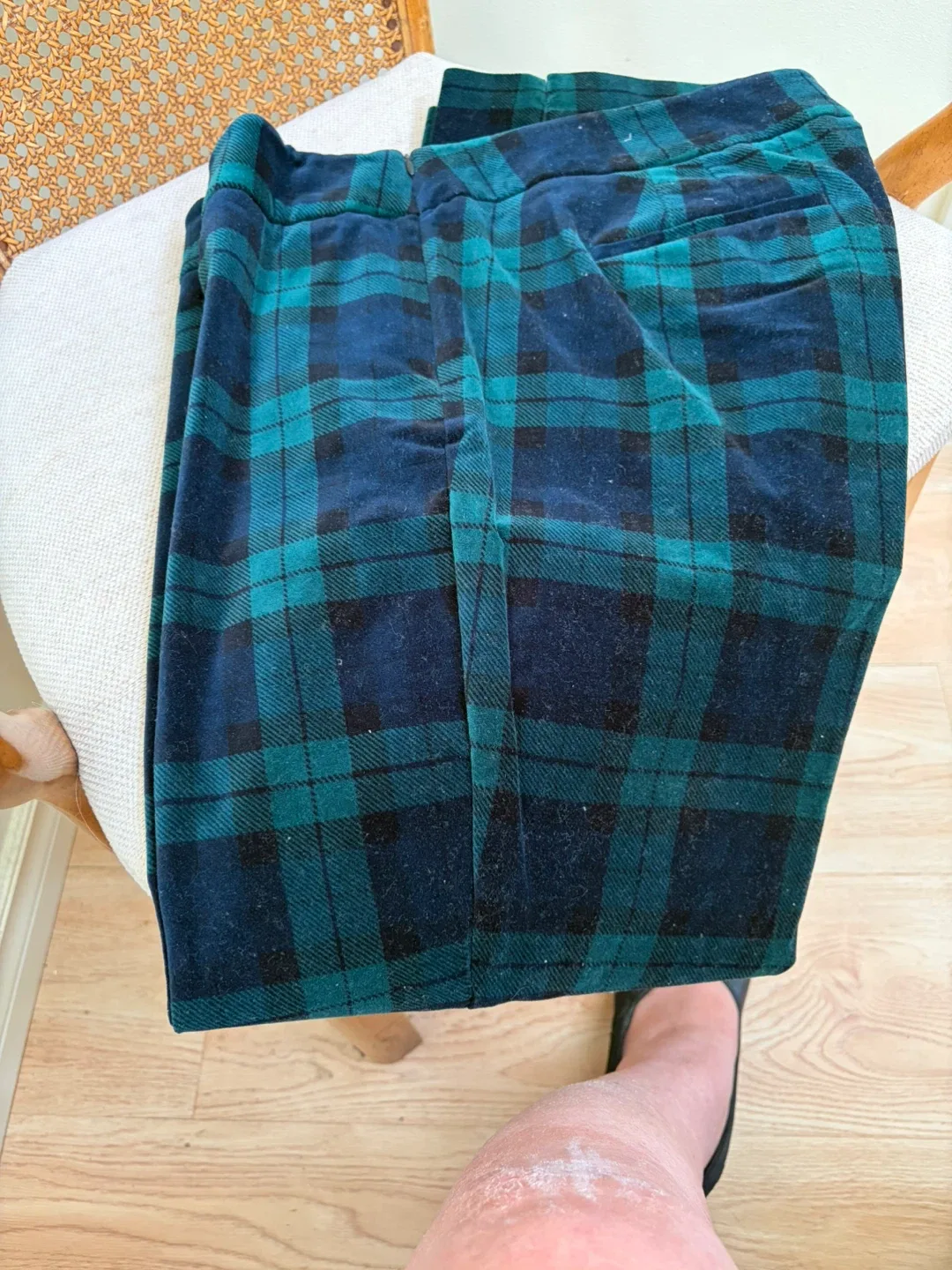 Talbots Chatham Ankle Plaid Pants - Size 14