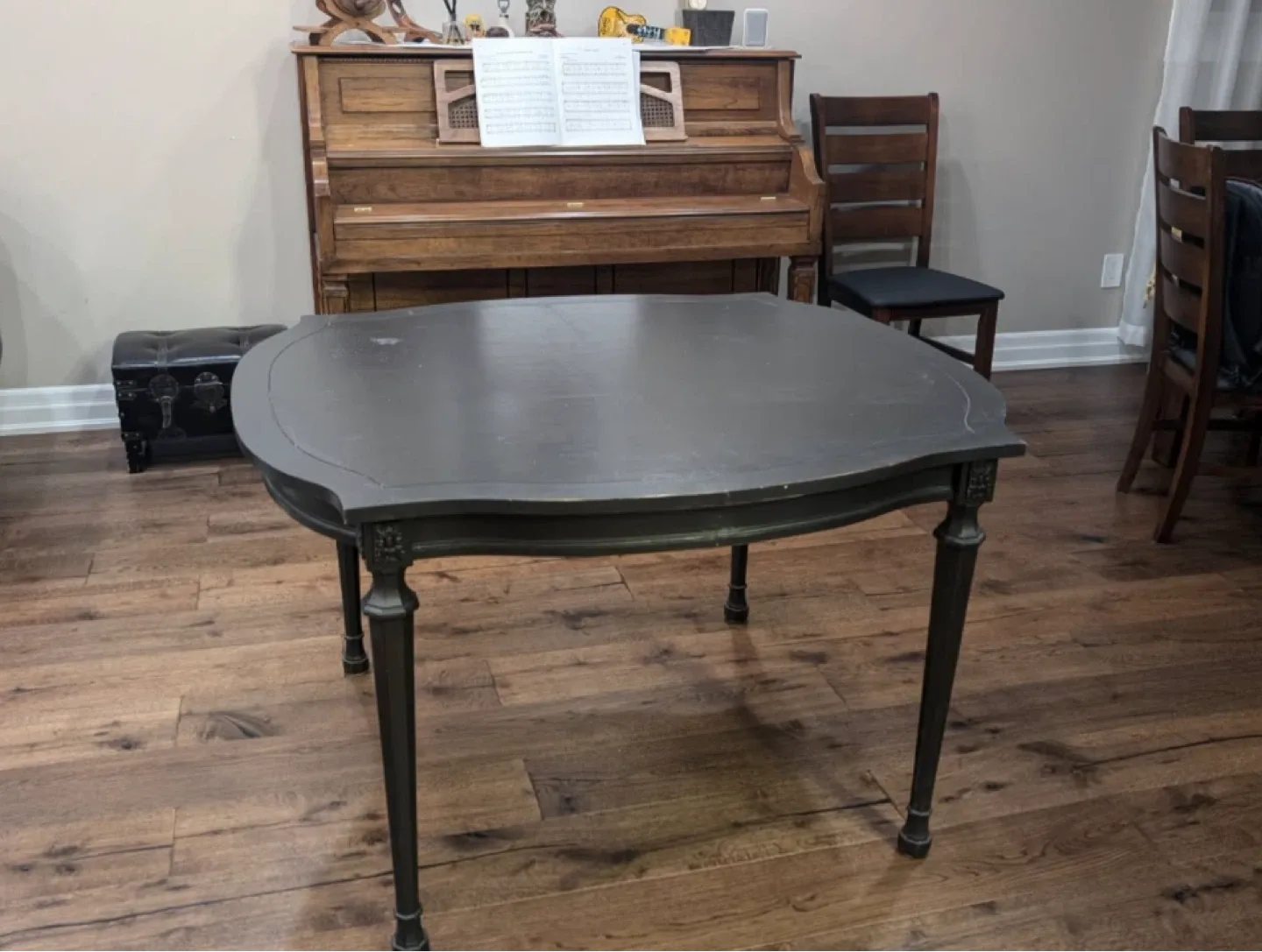 Antique Ornate Wood Table -