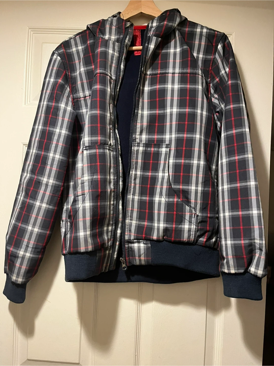 Boys' / Girls’ Plaid Jacket - Size 14
