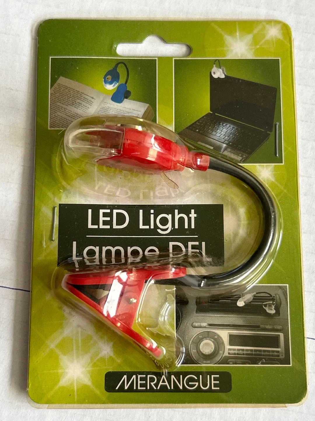 New Merangue LED Book Light