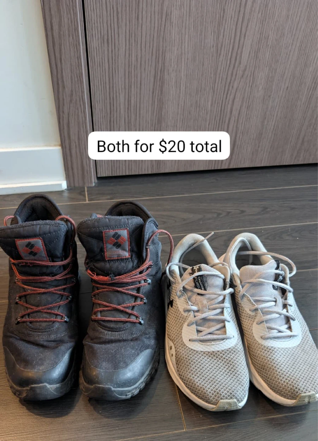 Columbia Boots (US 11) & Under Armour Shoes (US 11.5) - photo 4