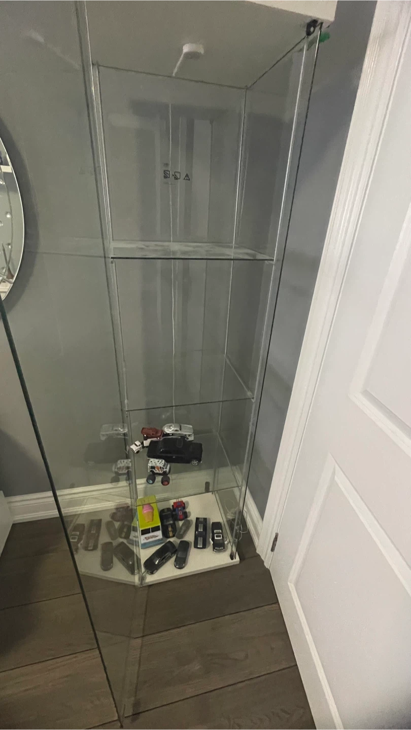 IKEA Detolf Glass Display Case - photo 2