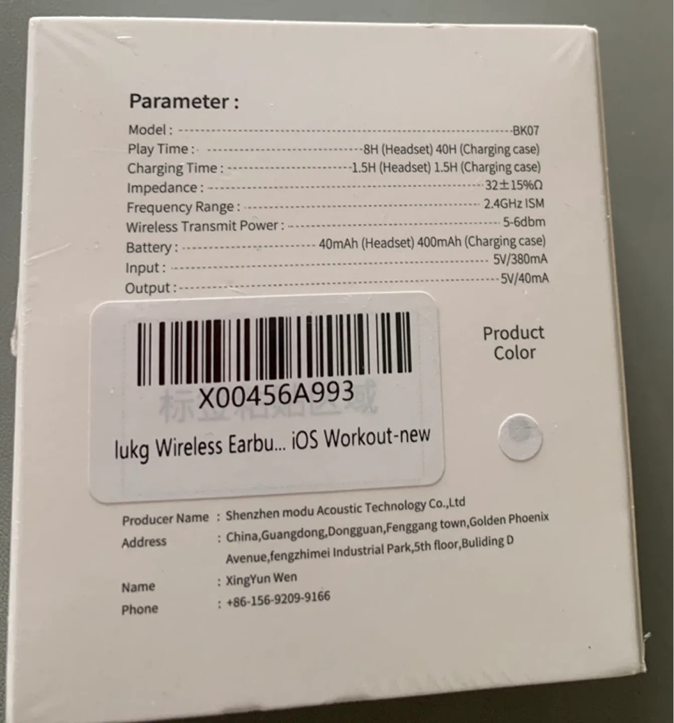 New lukg BK07 True Wireless Earbuds image indicator(2)