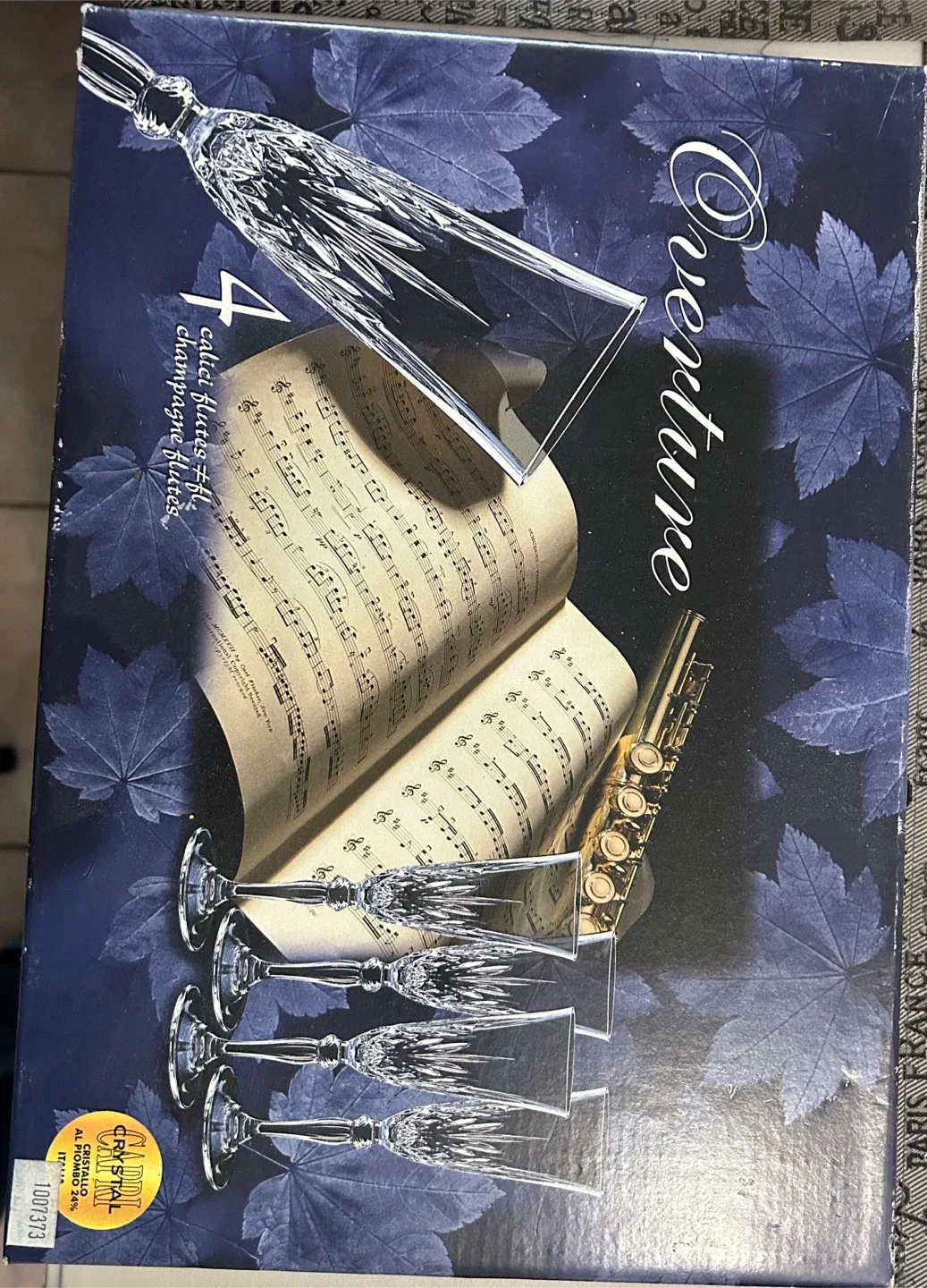 Moving Sale- Overture Crystal Wine Glasses (Set of 4) image indicator(3)