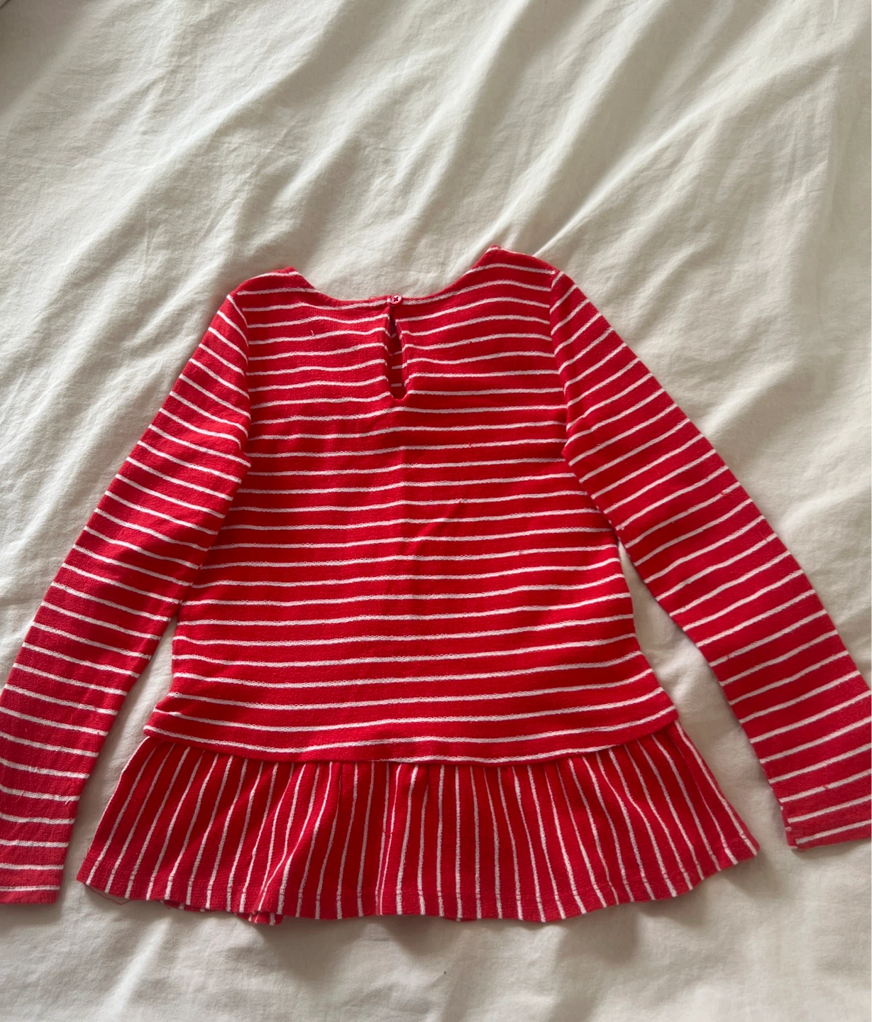 Carter's Red Striped Top - Size 8 - photo 2