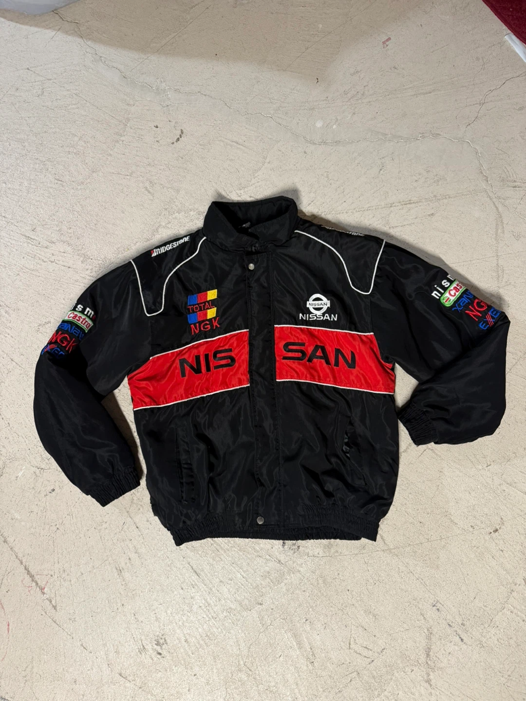 Vintage Nissan Racing Jacket, SPN, XXL