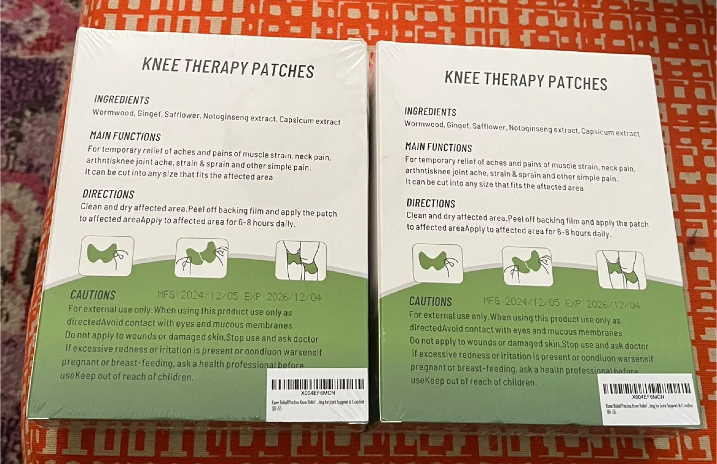 NEW Depovte Knee Therapy Patches (42 Patches) image indicator(2)