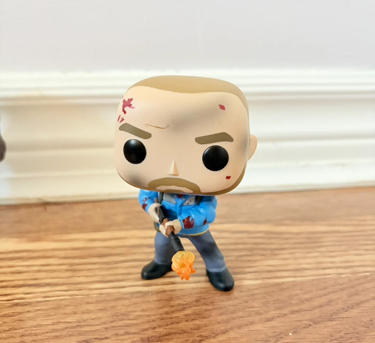 Stranger Things Funko Pops, Joyce & Hopper, not in the box. image indicator(2)