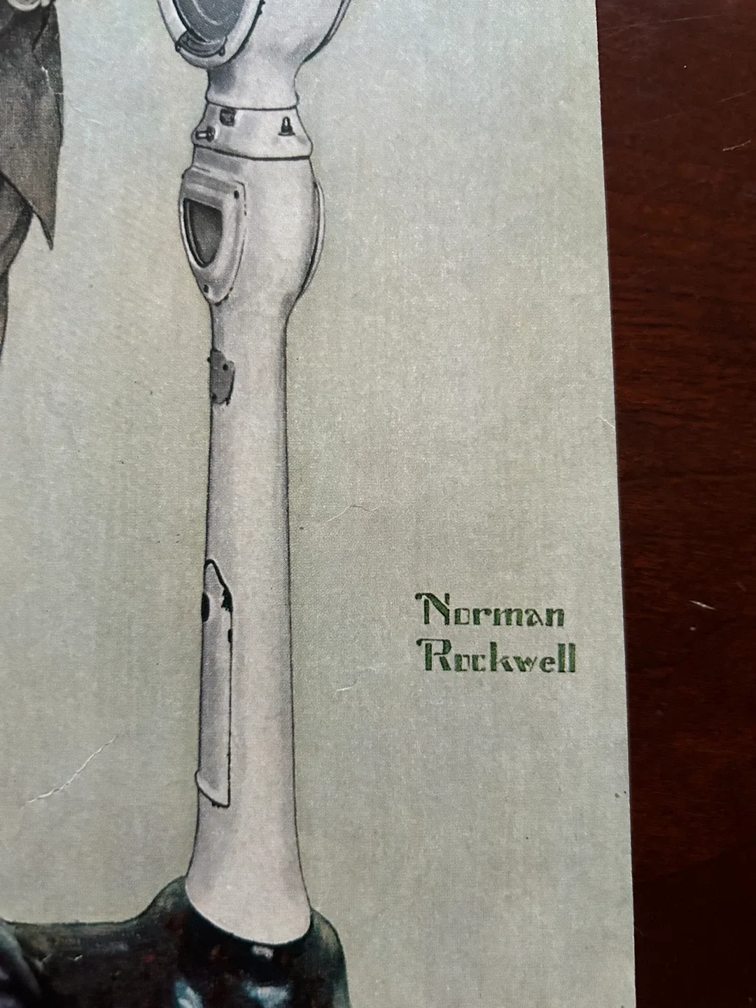 Weighing In (The Jockey) Norman Rockwell horse racing ad art image indicator(2)