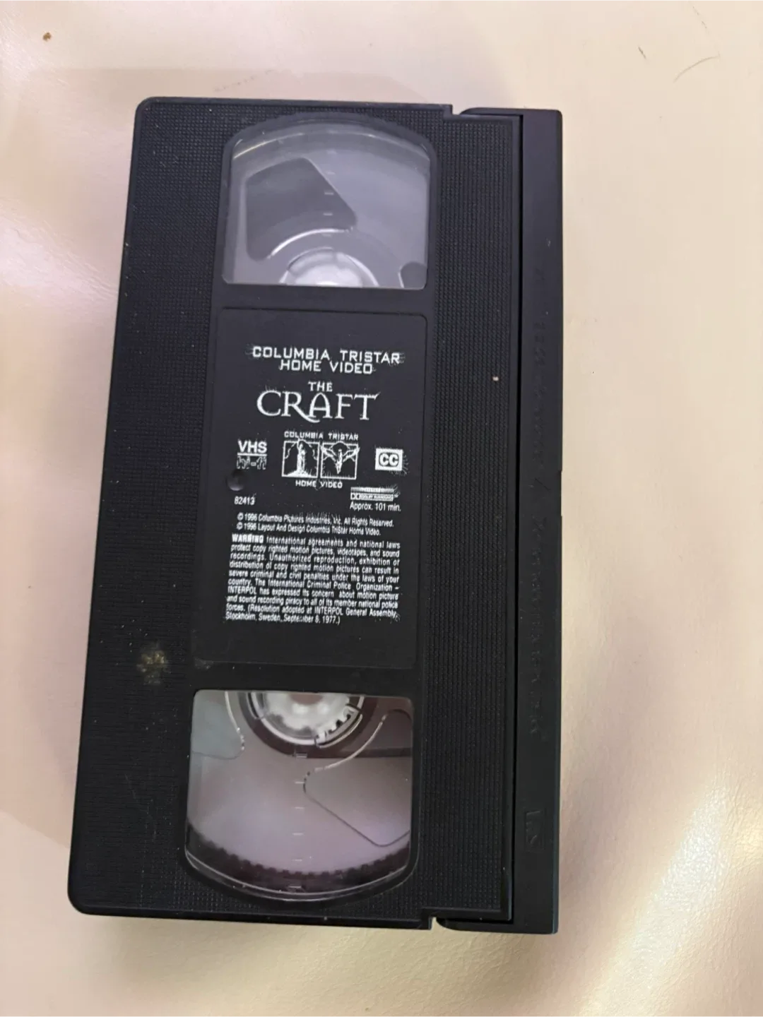 The Craft VHS Tape - Columbia Tristar Home Video
