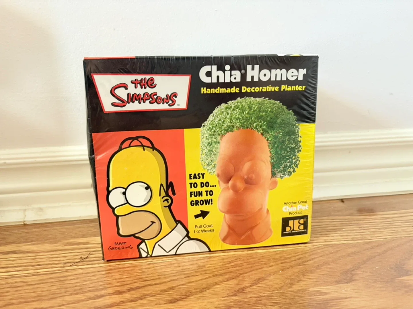 Vintage Homer Simpson Chia Pet
