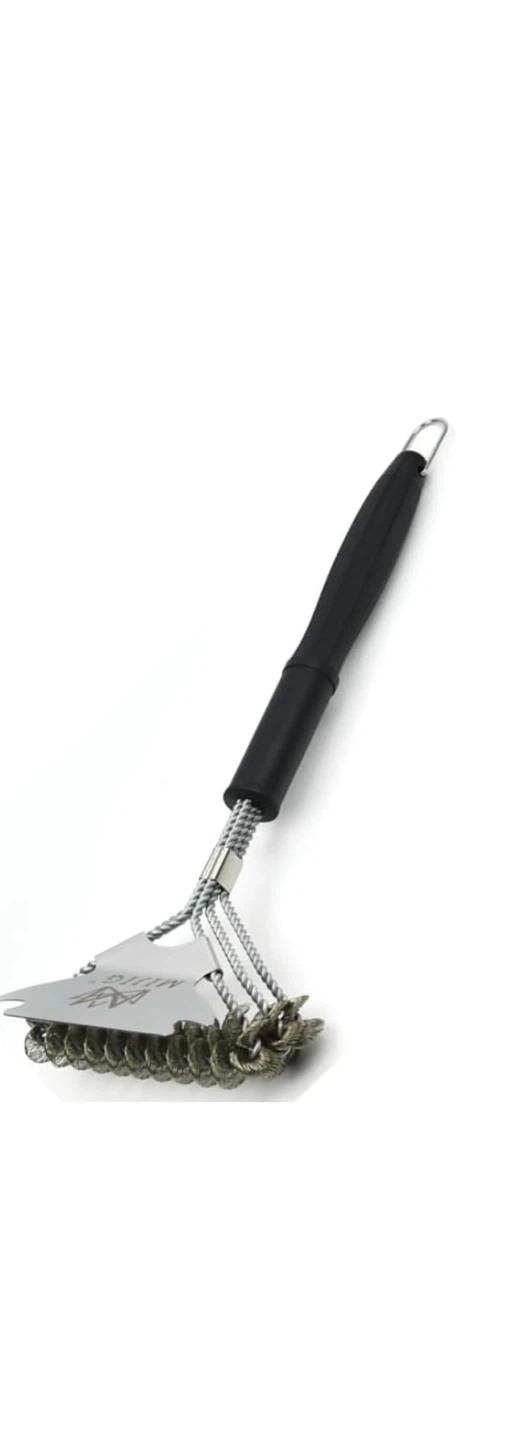 BBQ Grill Brush with Scraper - photo 5