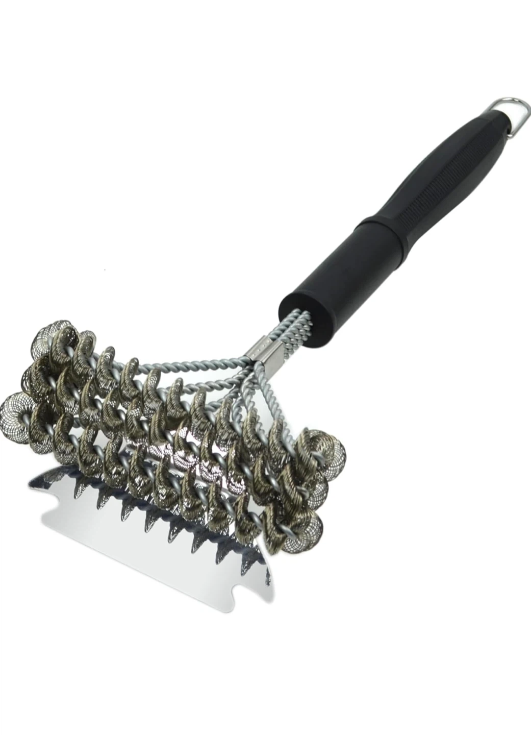BBQ Grill Brush with Scraper - photo 4