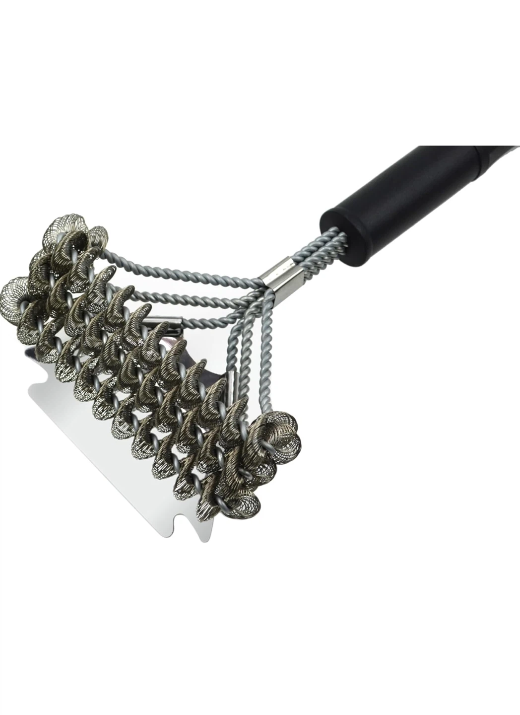 BBQ Grill Brush with Scraper - photo 2
