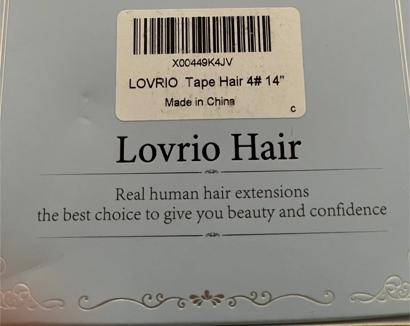 Lovrio Tape Hair Extensions 4# 14" image indicator(4)