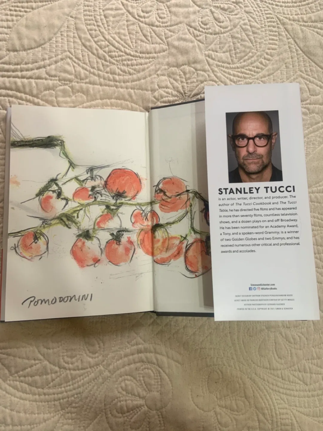 Stanley Tucci's "Taste: My Life Through Food" Book image indicator(6)