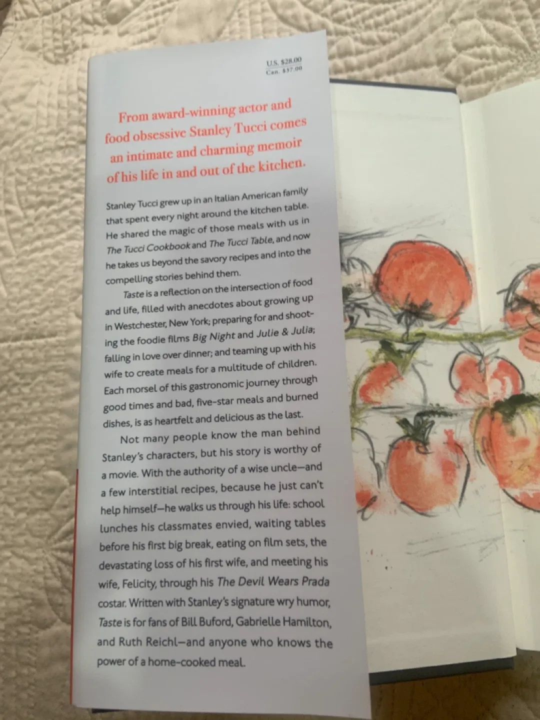 Stanley Tucci's "Taste: My Life Through Food" Book image indicator(7)