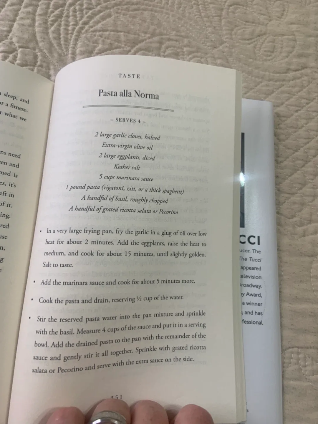 Stanley Tucci's "Taste: My Life Through Food" Book image indicator(10)