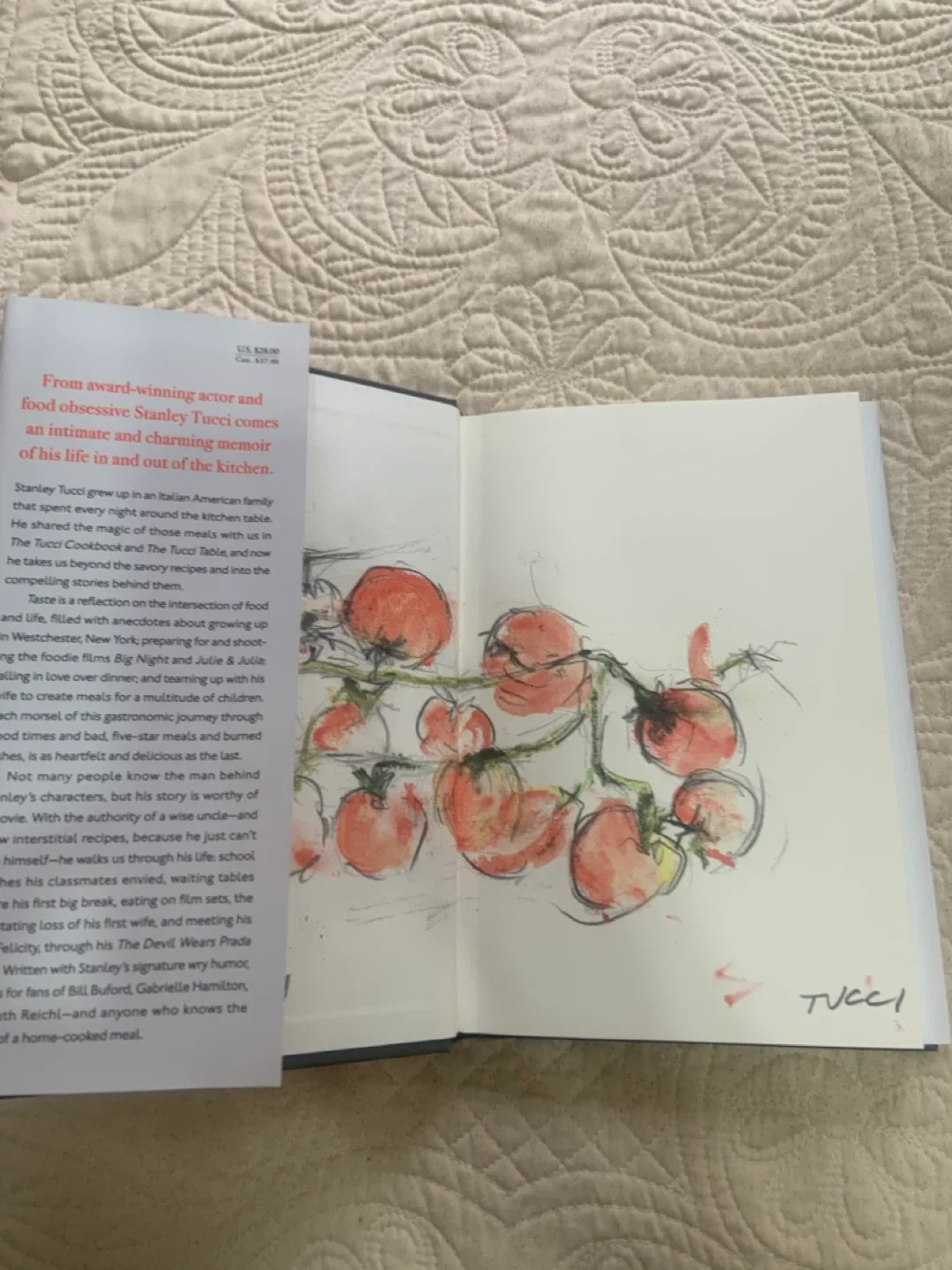 Stanley Tucci's "Taste: My Life Through Food" Book image indicator(8)