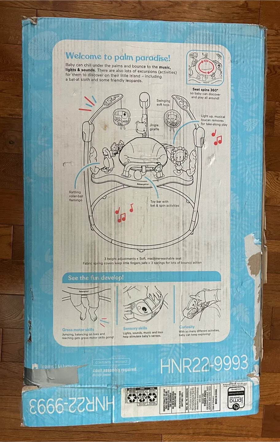 Fisher-Price Palm Paradise Jumperoo image indicator(8)