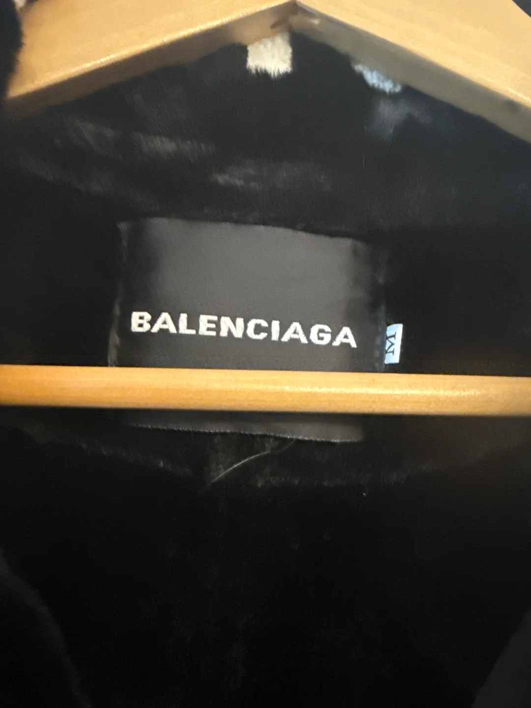 1:1, Balenciaga Black Leather Jacket - Size M image indicator(4)