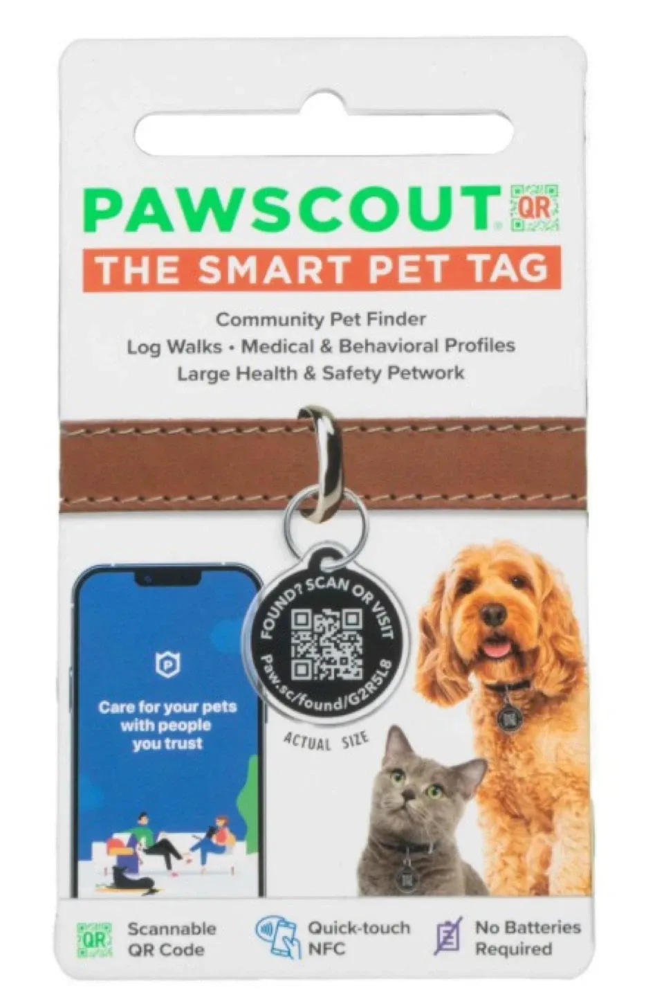 Pawscout The Smart Pet Tag - New!