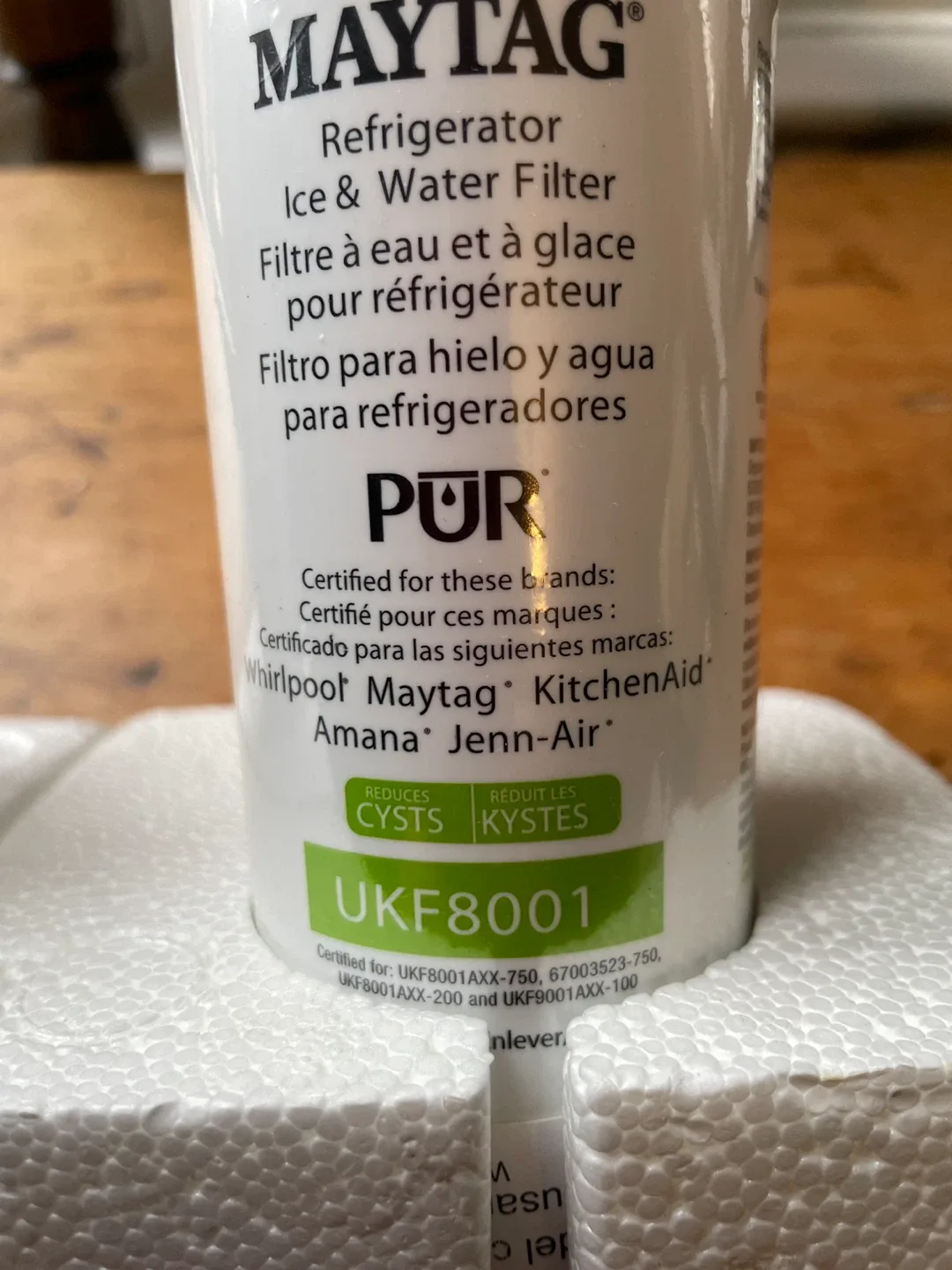 KitchenAid water and ice filter for French Door Fridge image indicator(2)