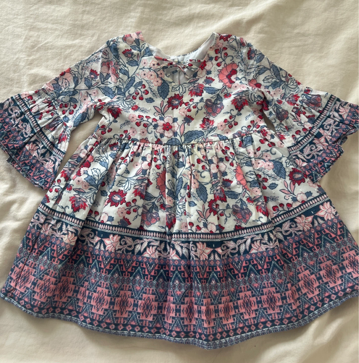 Floral Print Baby Dress - photo 2
