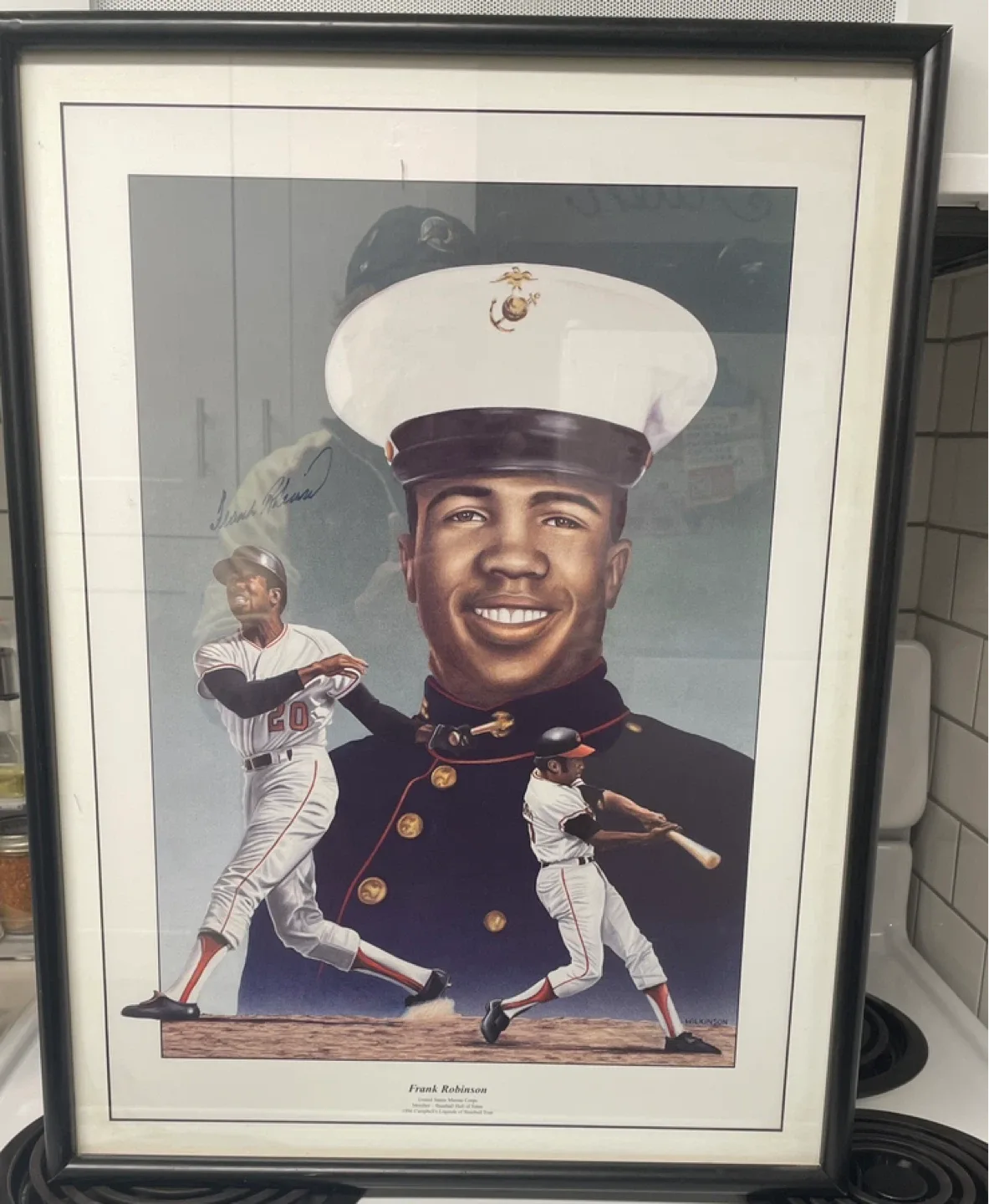 Frank Robinson Framed Print