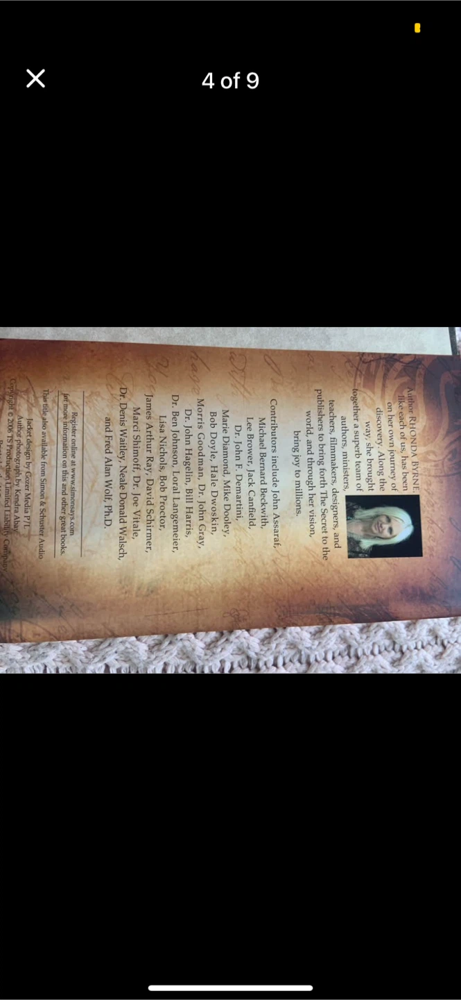 The Secret by Rhonda Byrne - photo 4