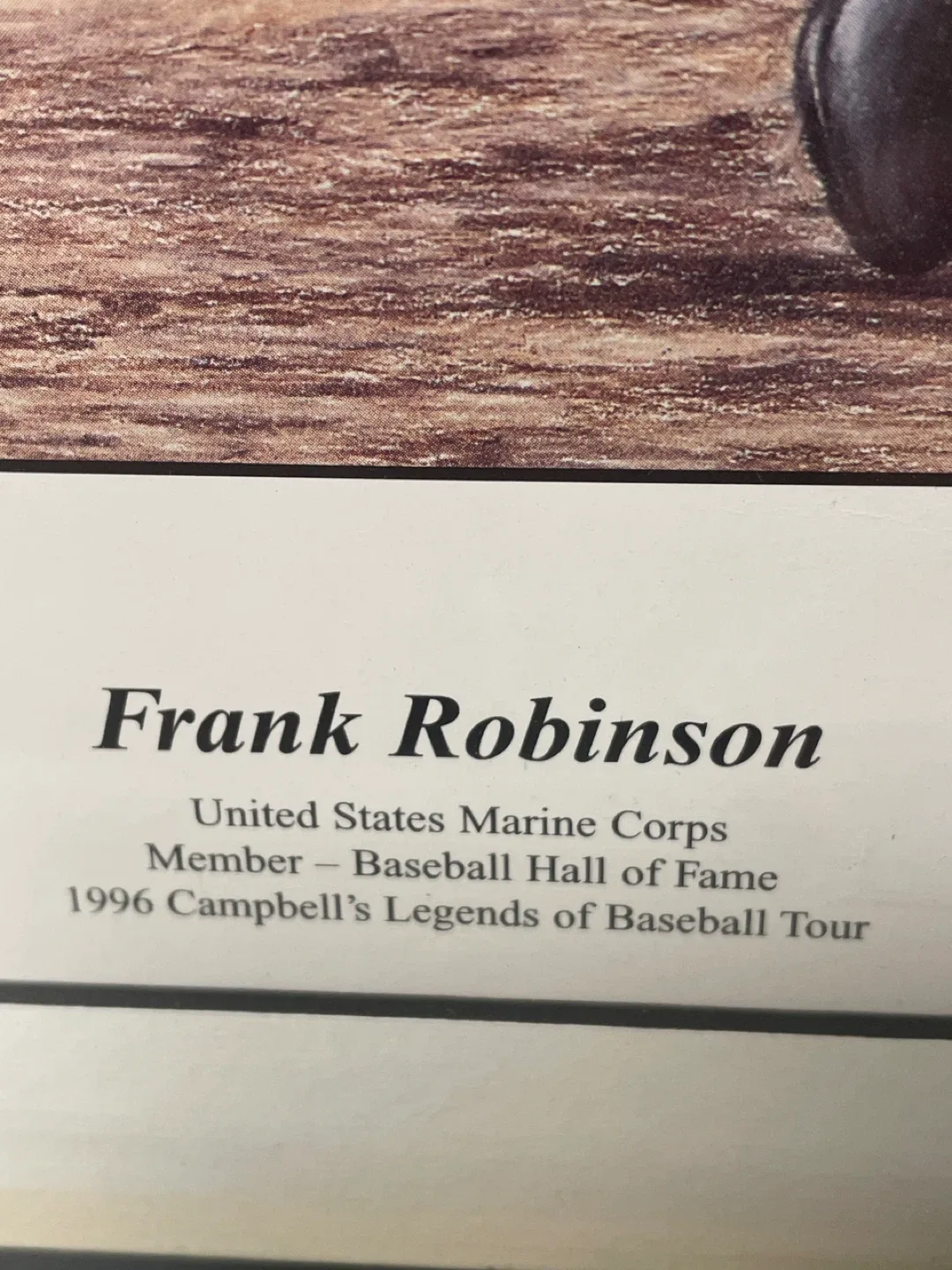 Frank Robinson Framed Print image indicator(2)