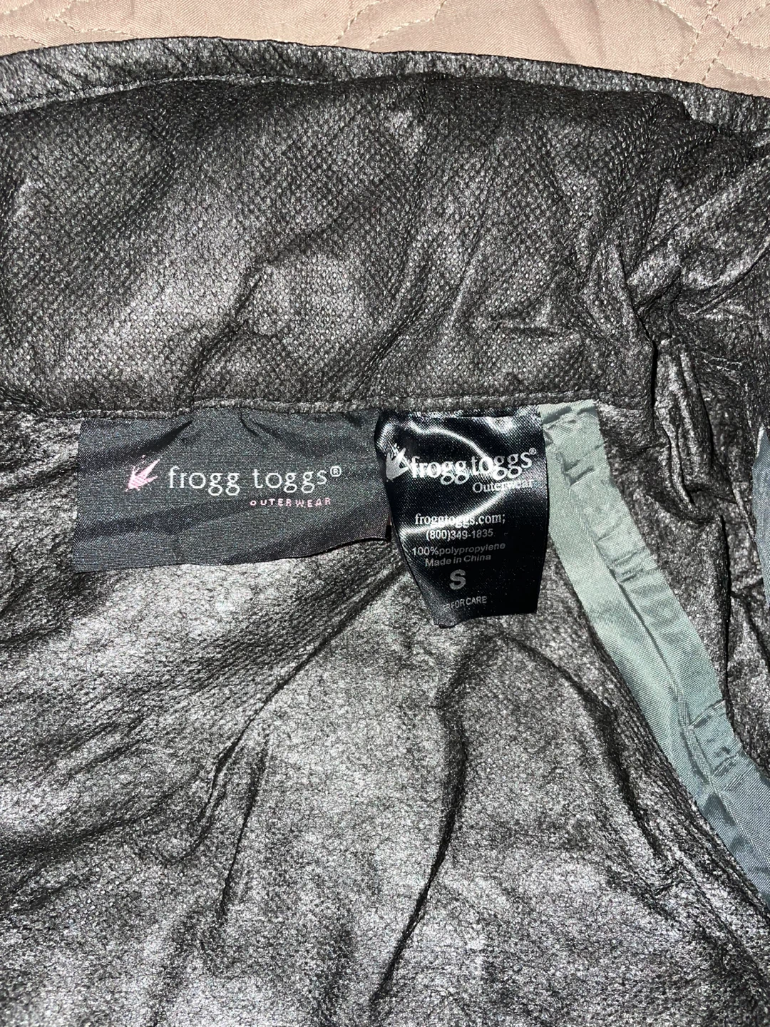Frogg Toggs Rain Suit - Size Small - photo 2