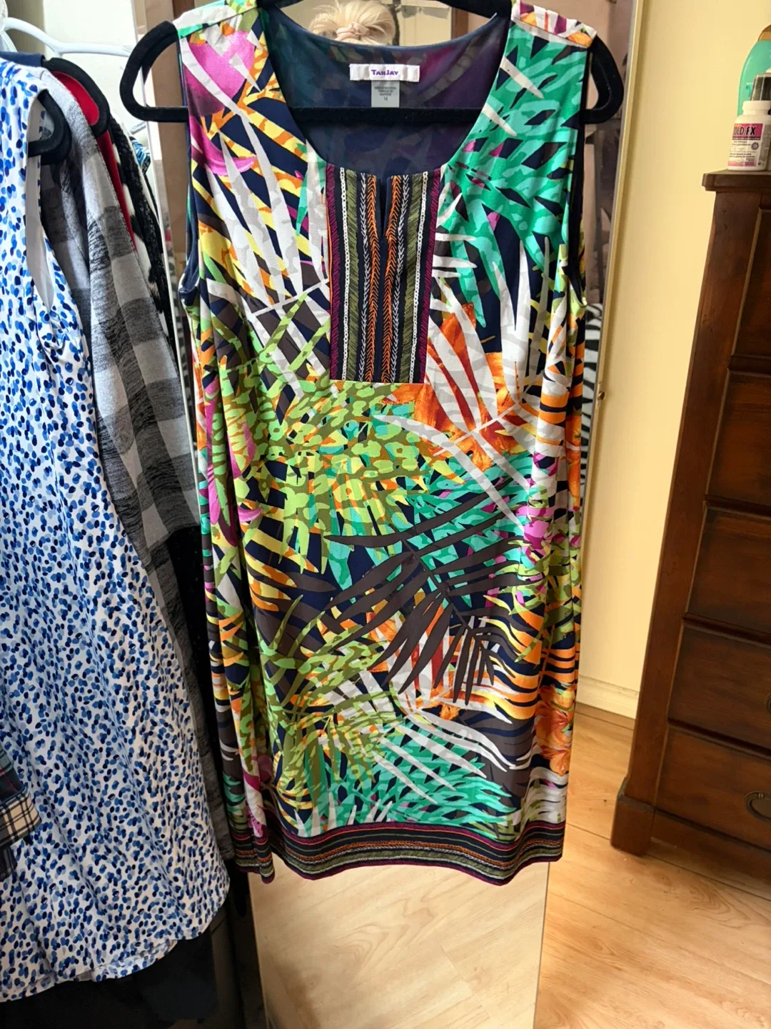 Tan Jay Dress - Size 14