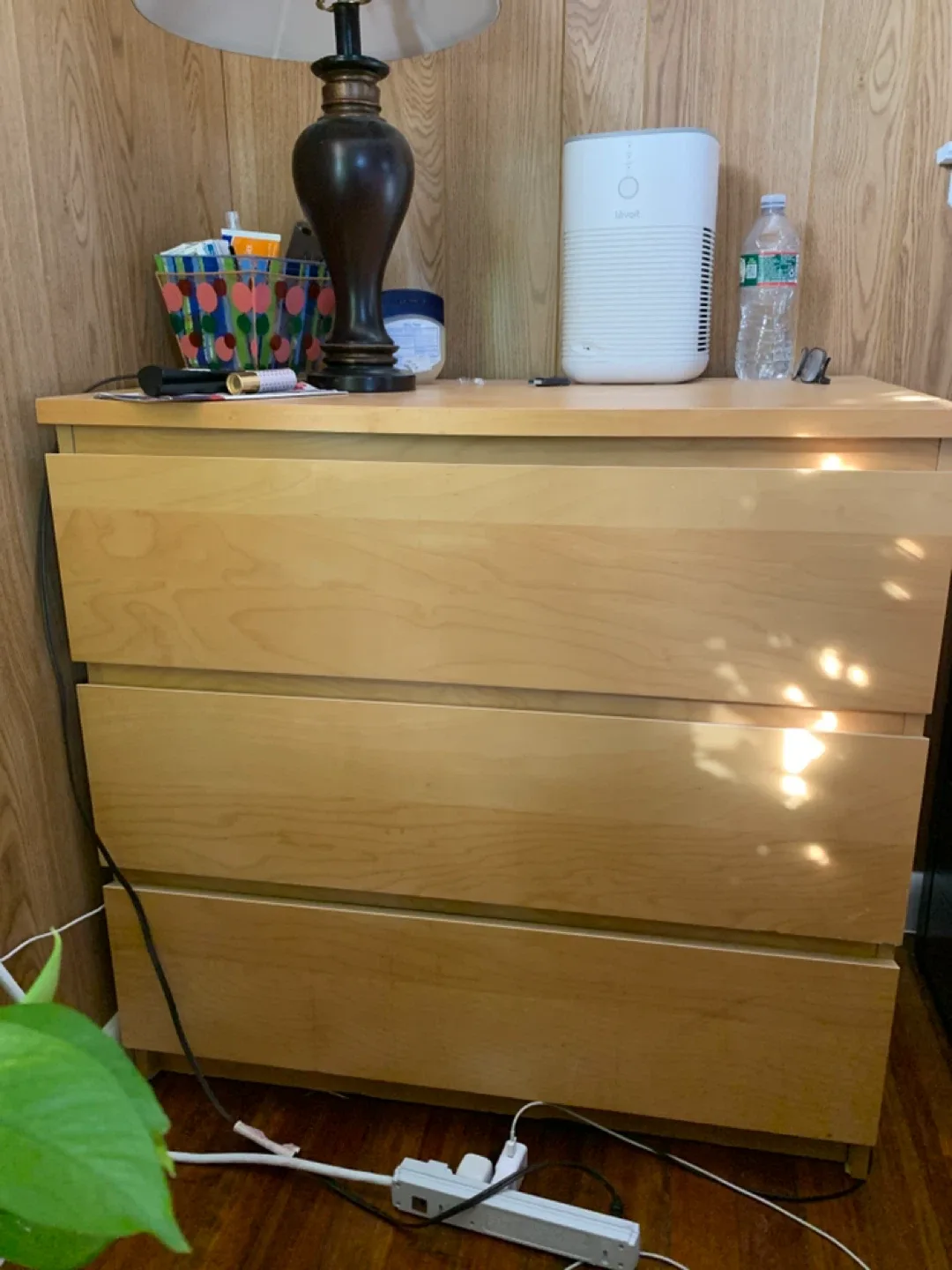 Wooden 3-Drawer Dresser image indicator(2)