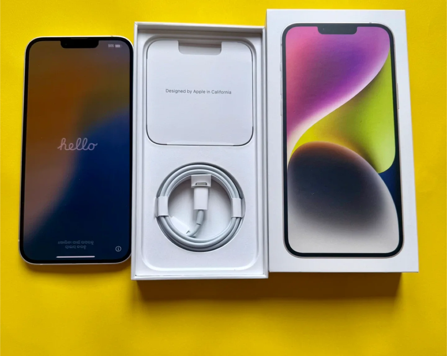 Apple iPhone 14 - White image indicator(2)