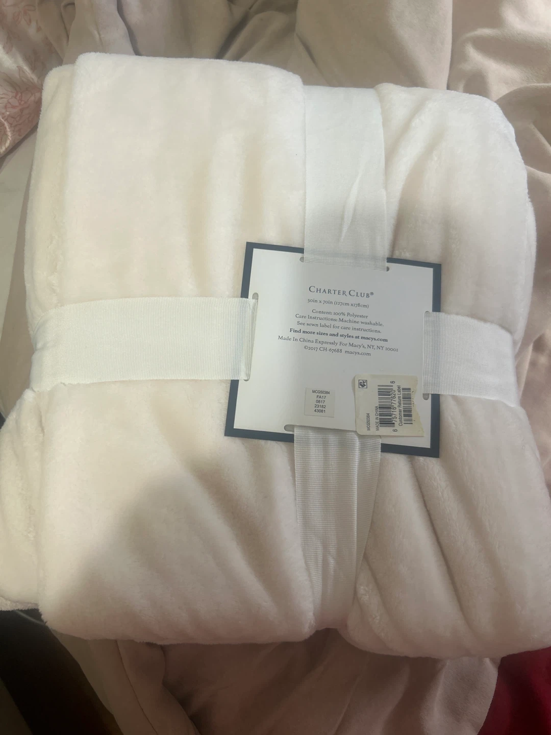 Charter Club Cozy Plush Throw #cleanout - photo 2