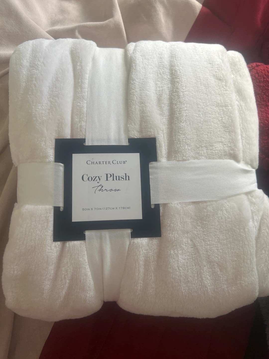 Charter Club Cozy Plush Throw #cleanout - photo 3