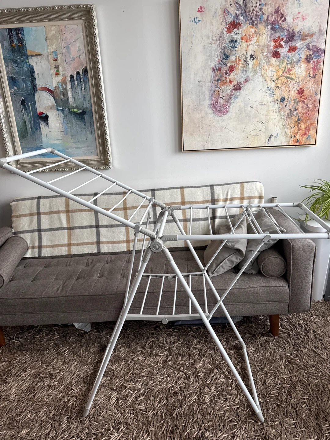 Folding Clothes Drying Rack - photo 2
