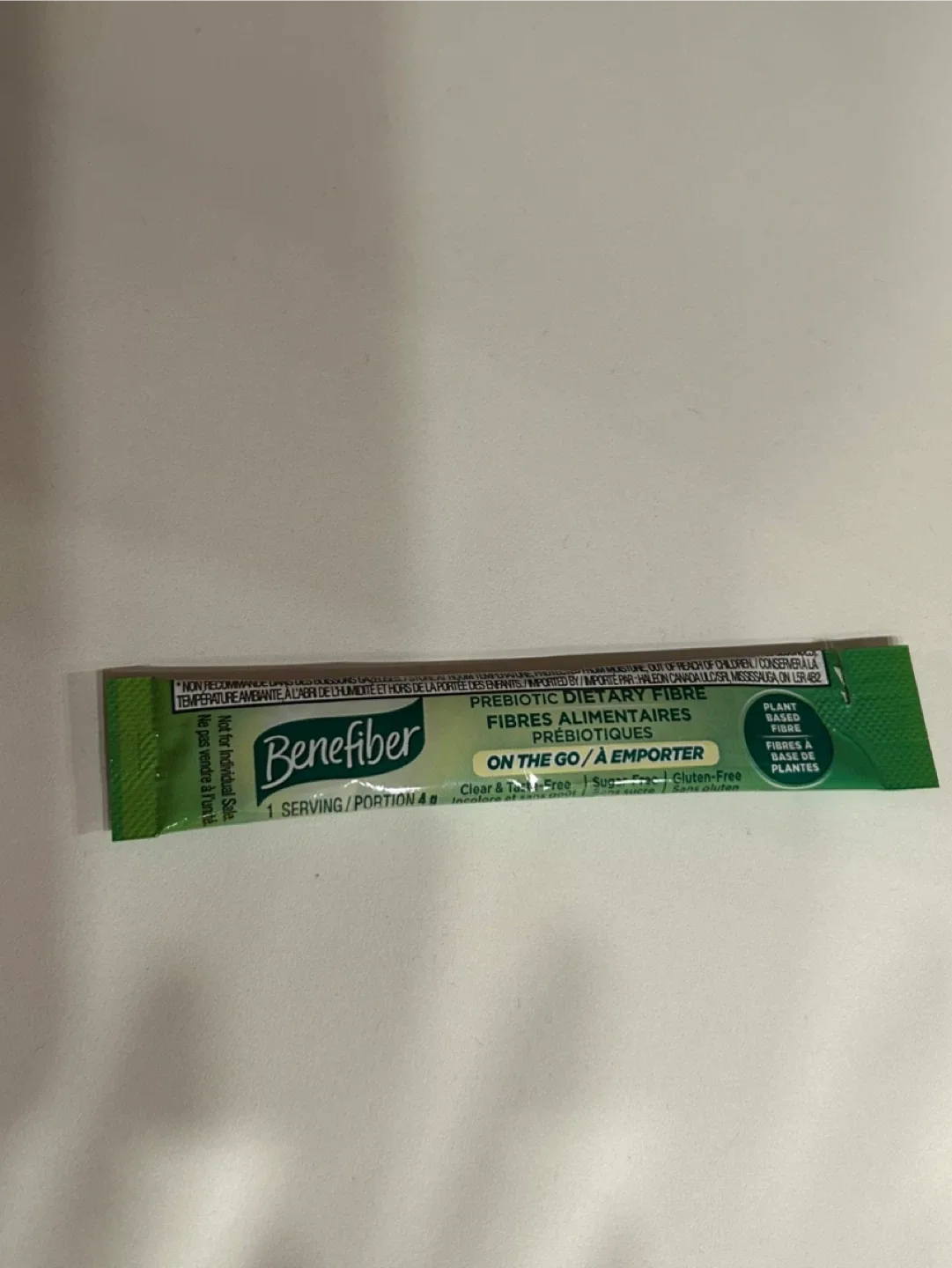 Benefiber Prebiotic Dietary Fibre Packet - On The Go