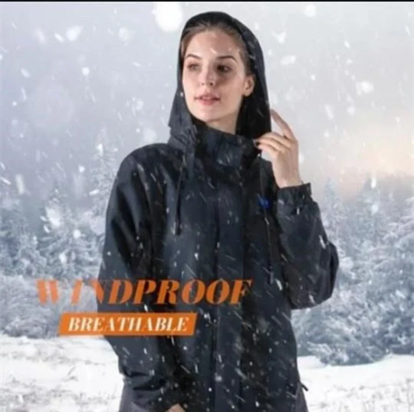 IUREK Heated Jacket with Power Bank image indicator(4)