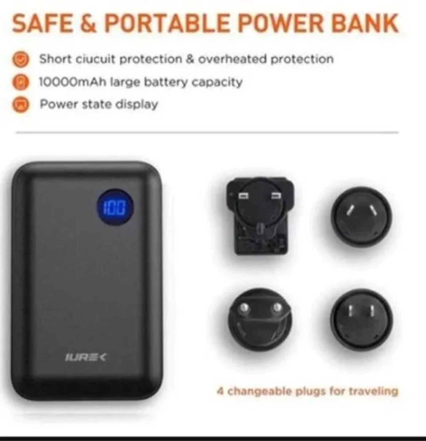 IUREK Heated Jacket with Power Bank image indicator(2)