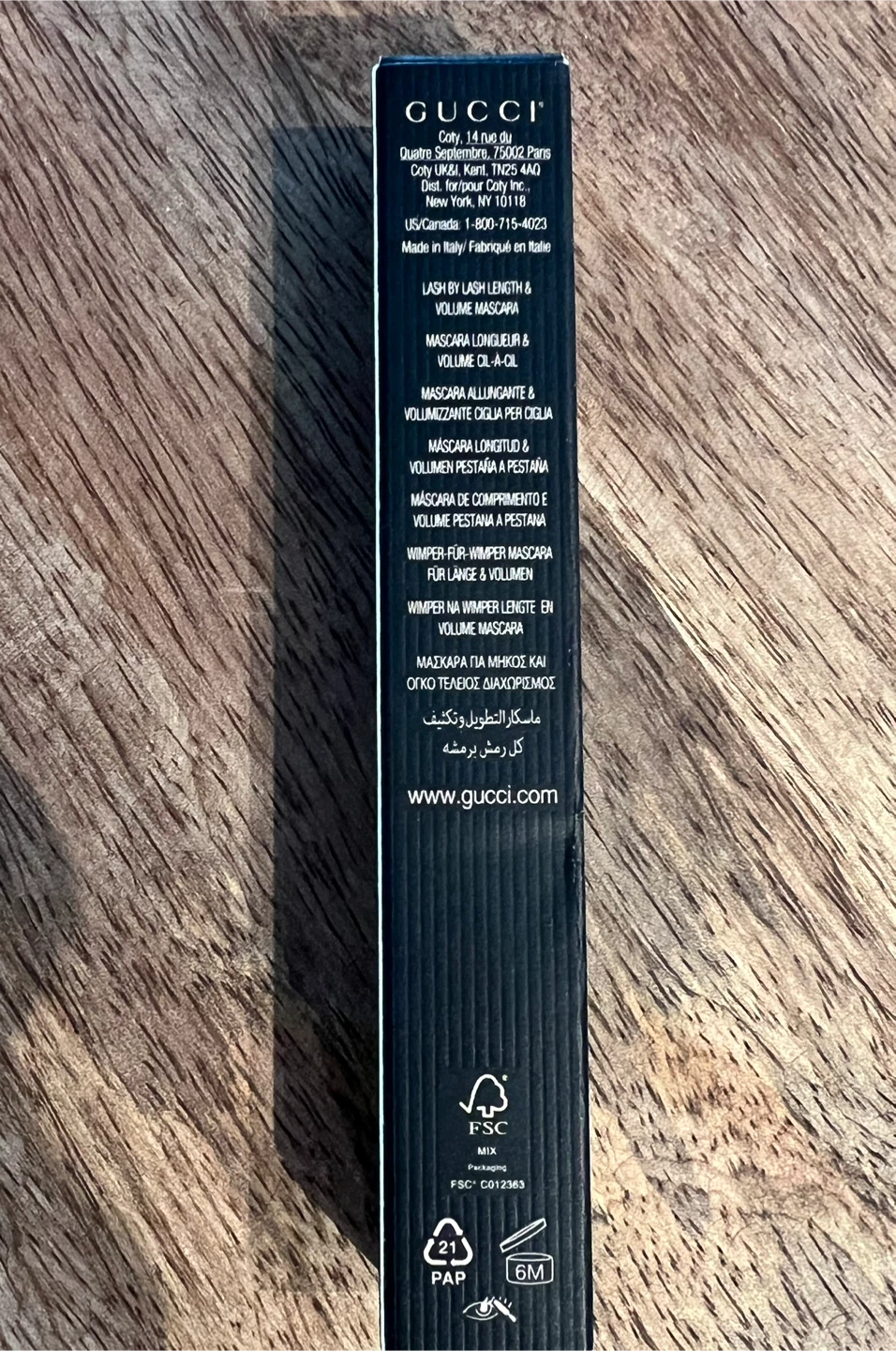 New Gucci Mascara L'Obscur - Lash Length & Volume - photo 3