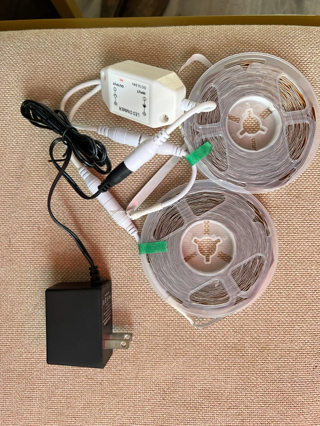 DAYBETTER LED Strip Lights w/ Dimmer & Power Supply image indicator(4)